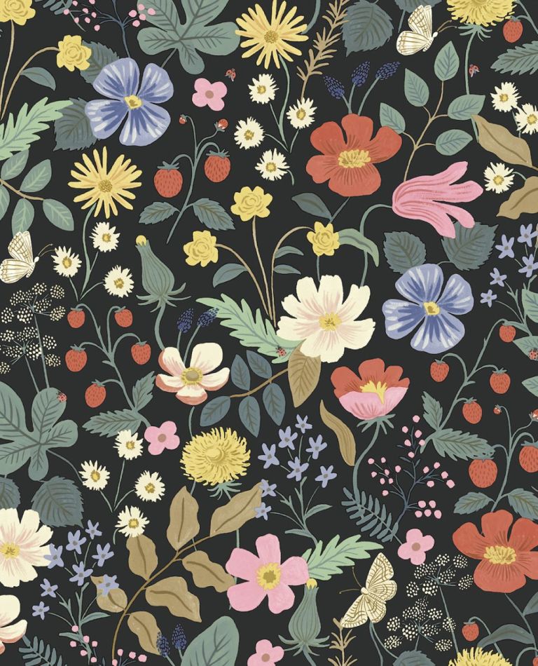 Preview: Strawberry Fields RP7355 Black