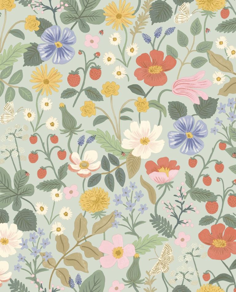 Preview: Strawberry Fields RP7356 Green