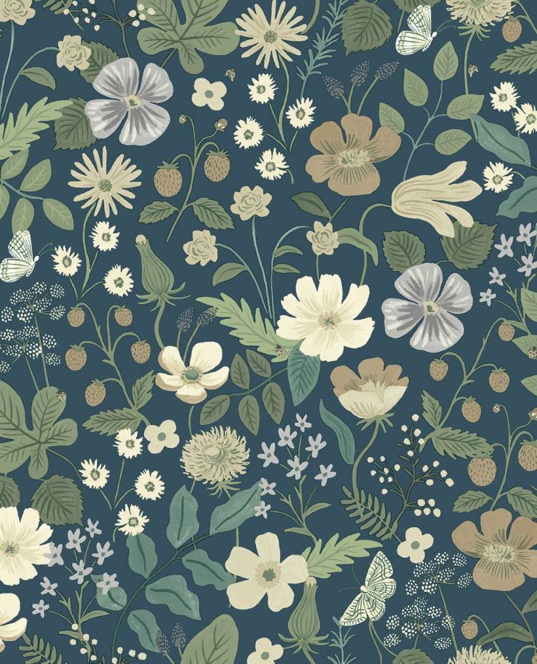 Preview: Strawberry Fields RP7359 Blue/Green