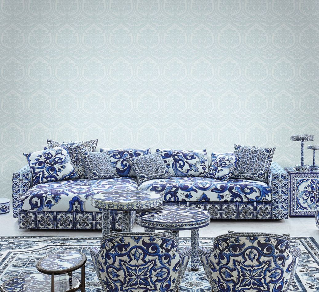 Preview: Damasco Light Blue