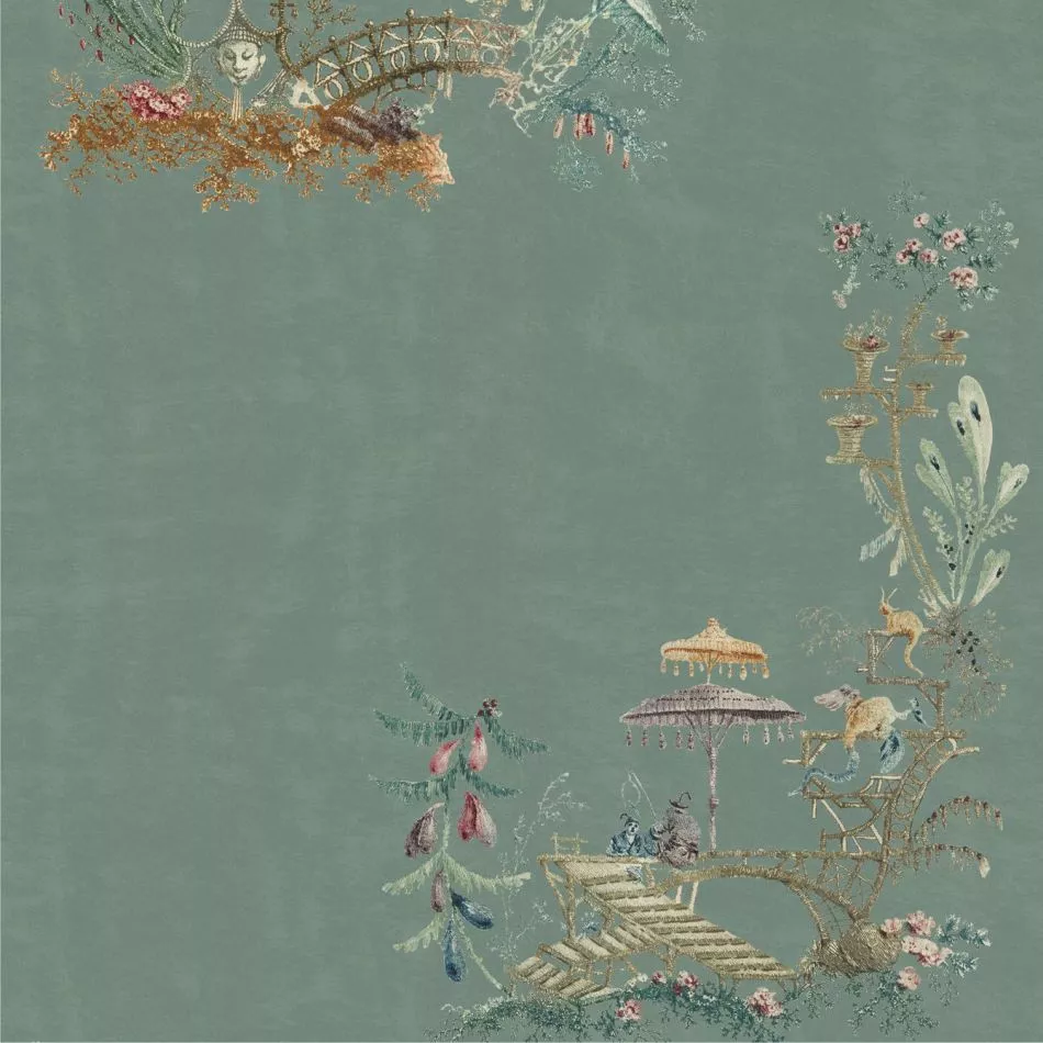CHINOISERIE Blue WP20437