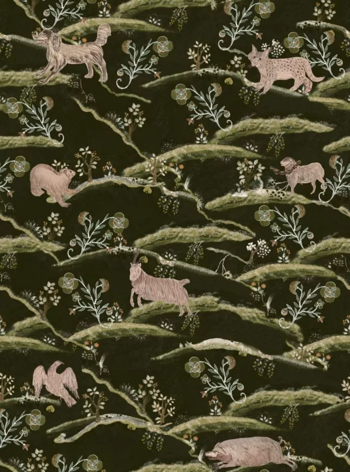 COUNTRYSIDE by Night WP20541