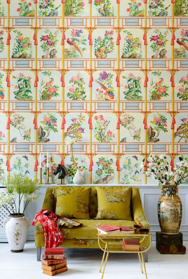 FLOWERING WALL WP20585