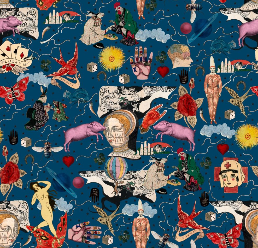 Preview: ILLUSIONARY DAYTIME Blue WP20617