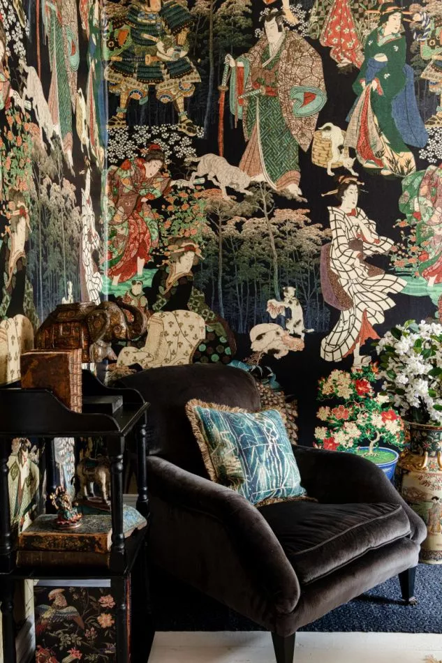 SAMURAI AND GEISHA WP20653