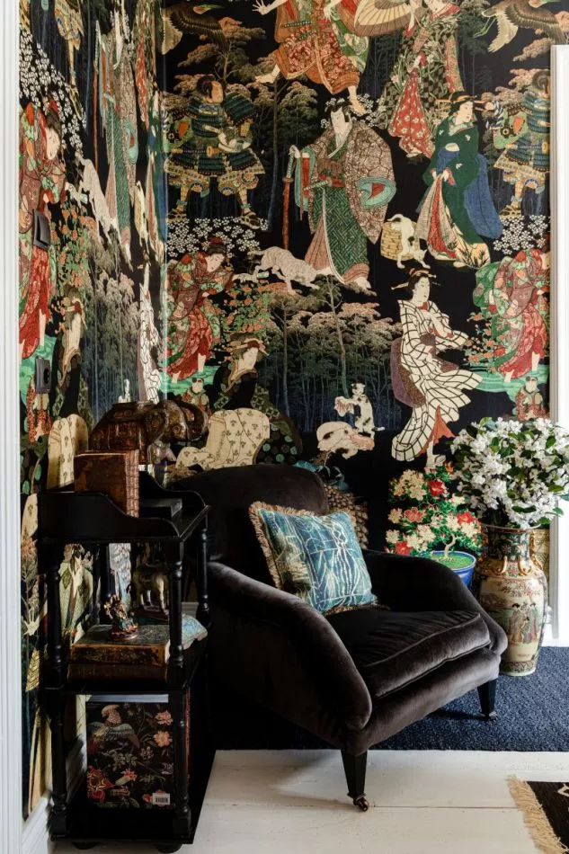 SAMURAI AND GEISHA WP20653