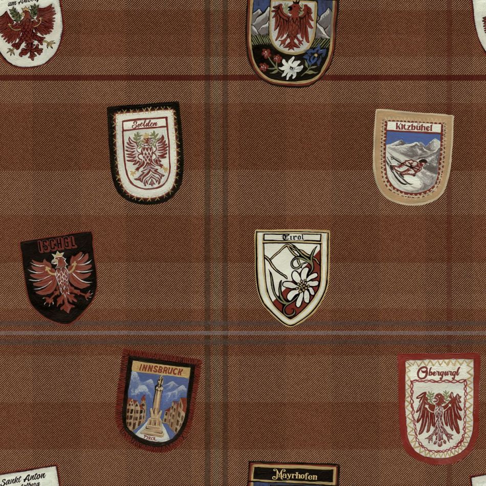 Preview: ALPBACH Burnt Orange WP20670