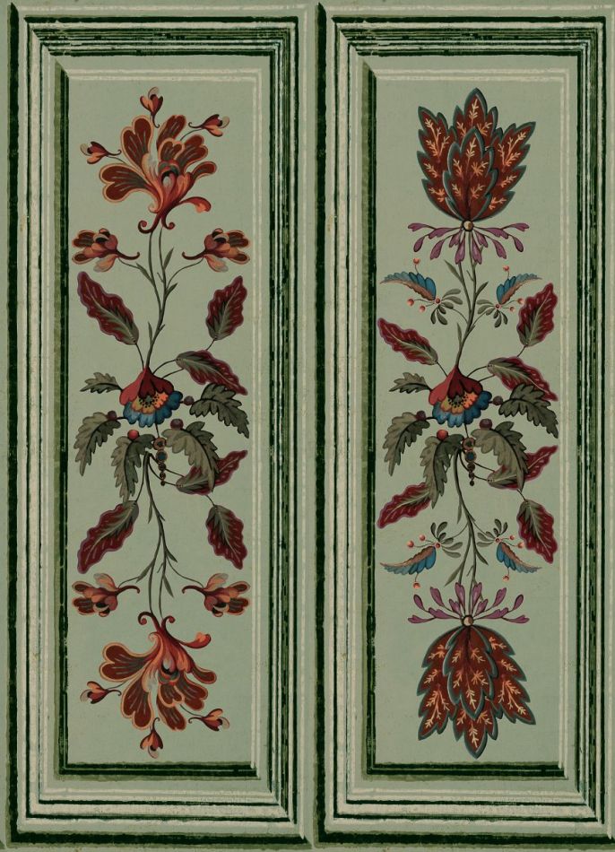 Preview: TYROLEAN PANEL Alpen Green WP20699