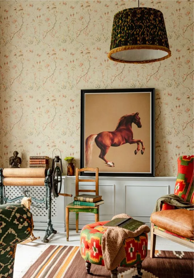 GRANDMA'S TAPESTRY Bluewash WP30018