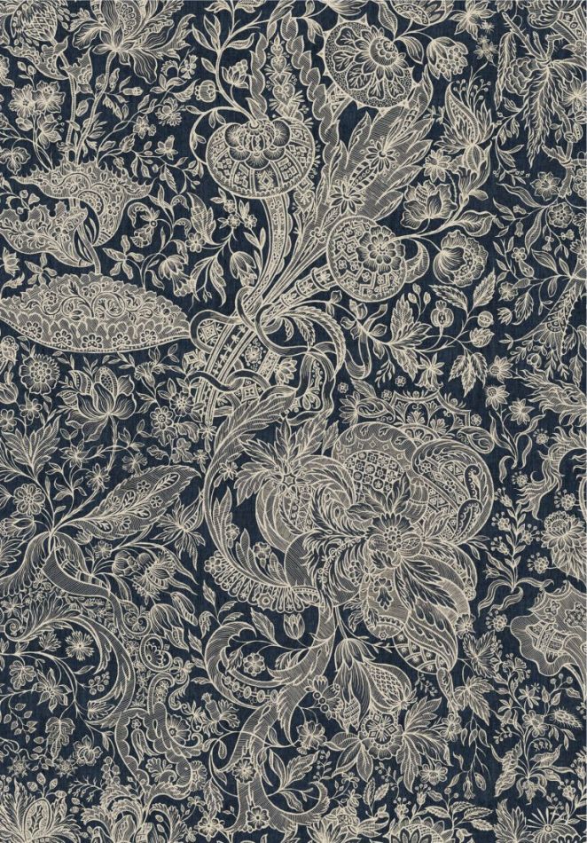 Preview: SARKOZI EMBROIDERY Indigo WP30027