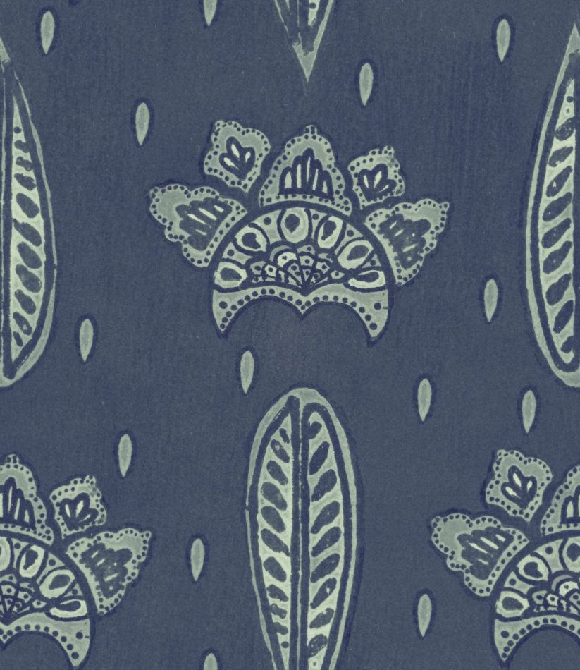 Preview: BETHEL BATIK Cobalt WP30076