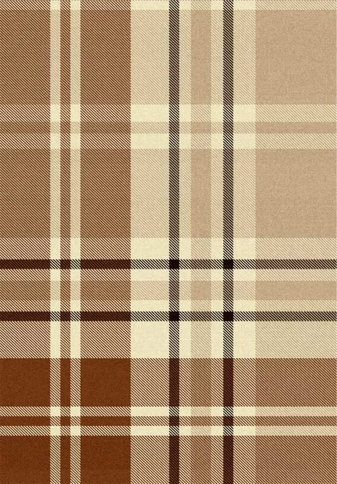 CHESTERFIELD PLAID Cappuccino WP30080