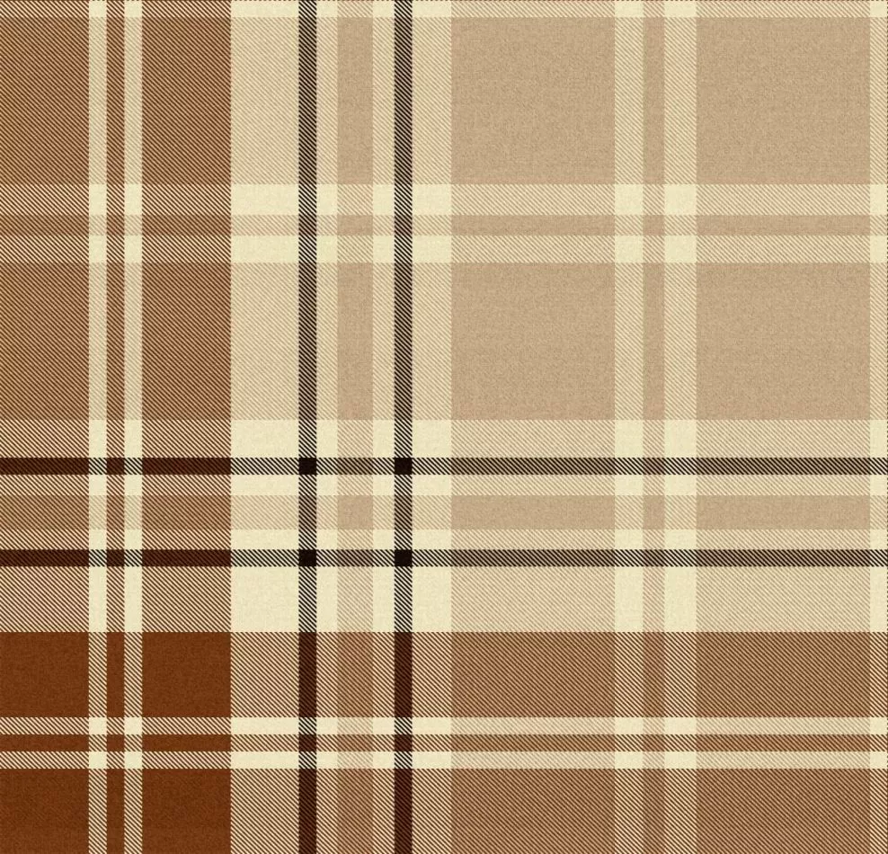 CHESTERFIELD PLAID Cappuccino WP30080