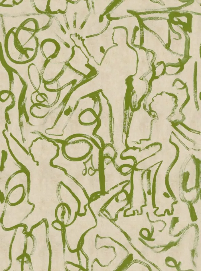 ON THE STAGE Greenery WP30091