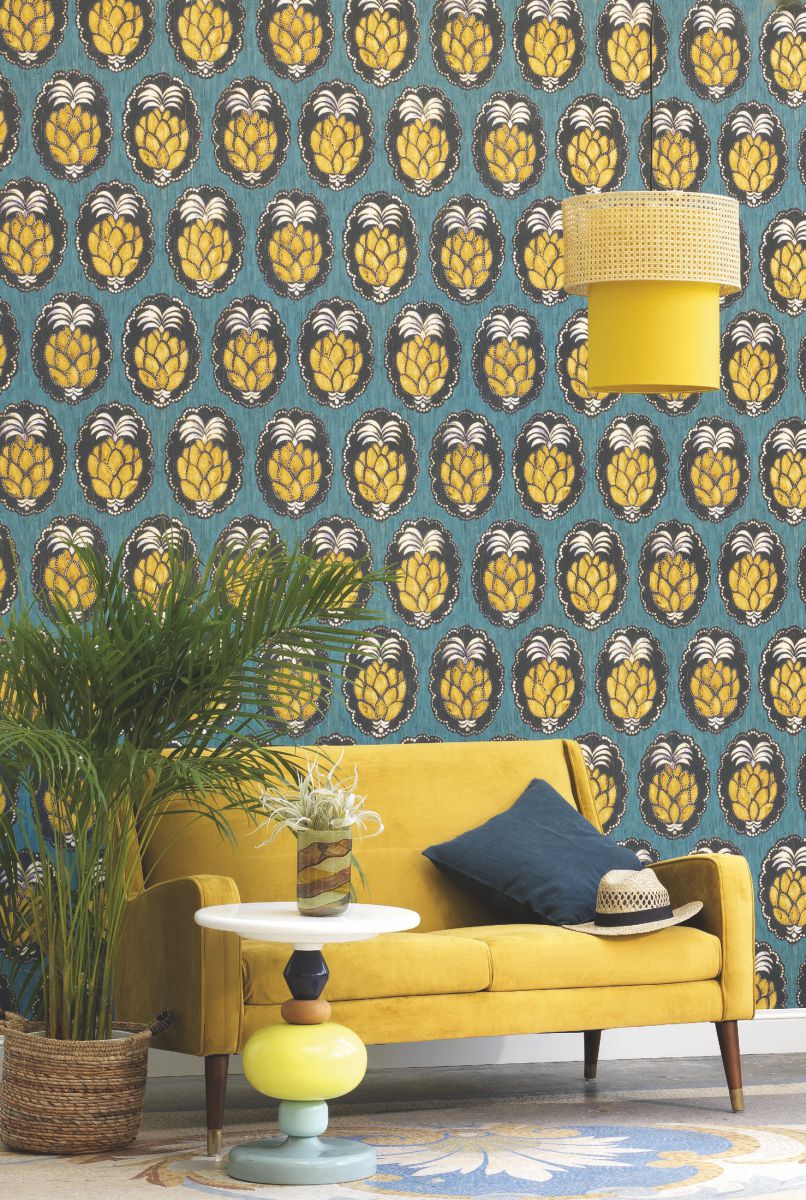 Tapete Casadeco Cuba Pina Cbba Farben Schafer