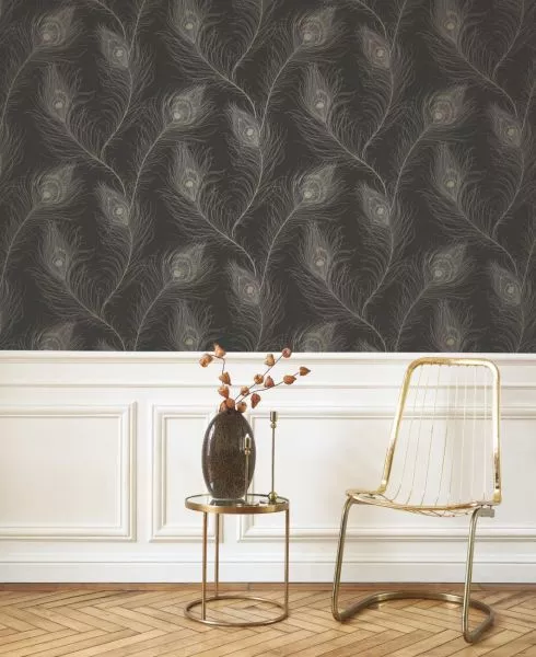 Revue 201079957 Noir fusain/or