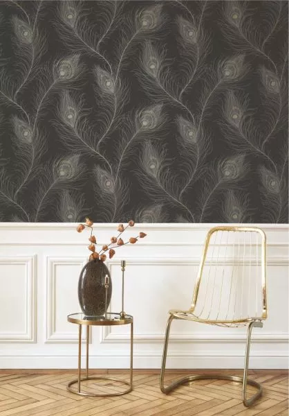 Revue 201079957 Noir fusain/or