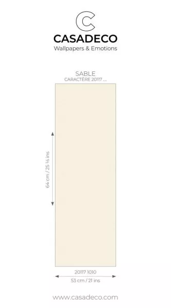 Caractère 201171010 Sable