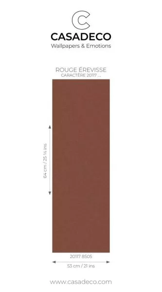 Caractère 201178505 Rouge ecrevisse