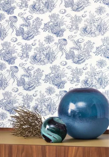 Côte sauvage 201476446 Bleu outremer