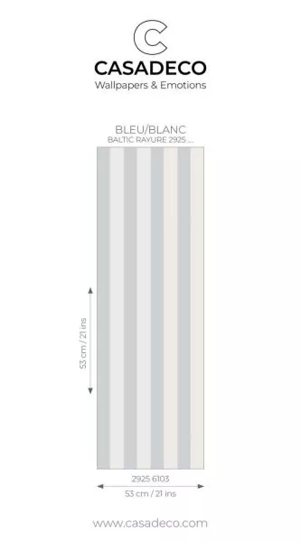Baltic rayure 29256103 Bleu/blanc