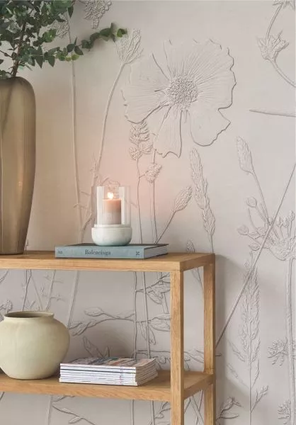 Shilhouette Flowers 350702 Taupe