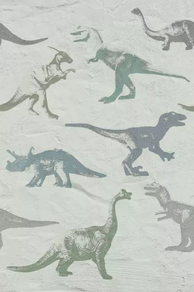 Wallpower Junior 364154 Dino Fossils Grey
