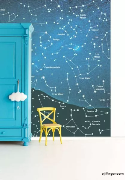 Wallpower Junior 364159 Starry Night Cobalt