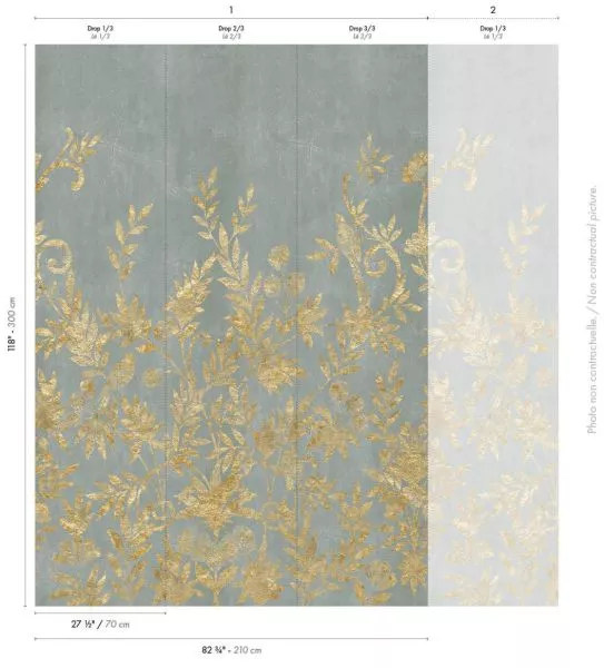 Jardin de Diane 76740814 Lichen/doré