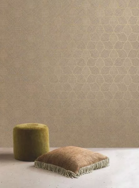 Tressana 76943568 Sépia/doré