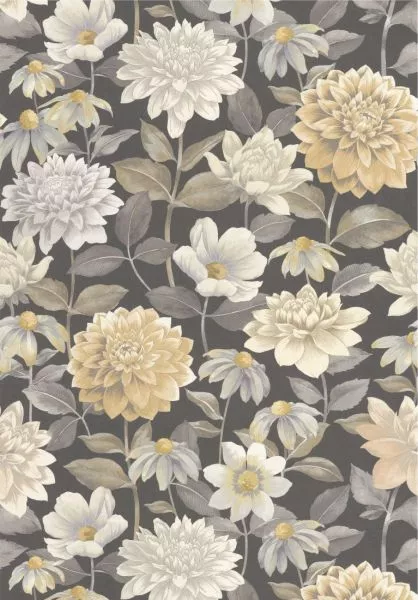 Gardens Dahlia 87669622 Noir fusain