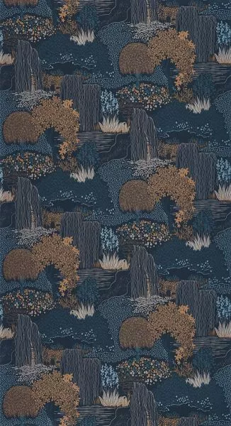 Kyoto Niwa 88726759 Bleu encre