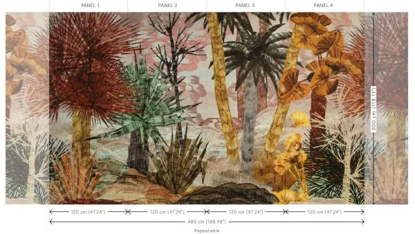 Panorama Yasuni 97800 Rhubarb Flora