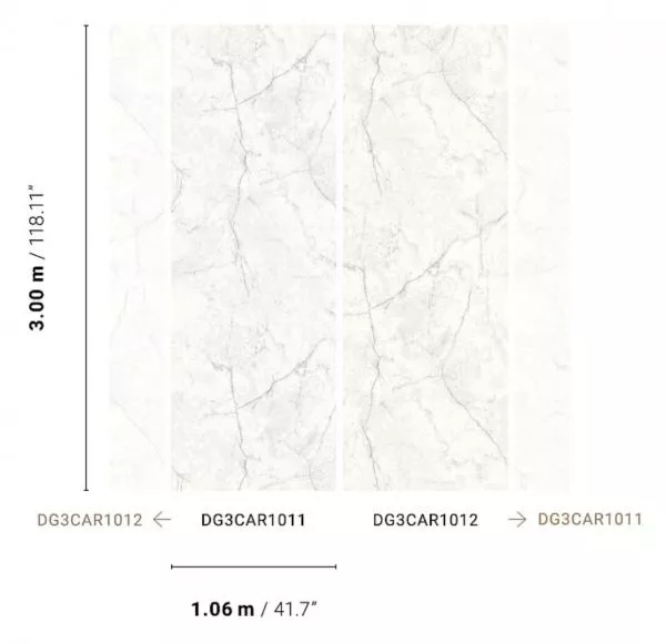 Carrara DG3CAR101 White