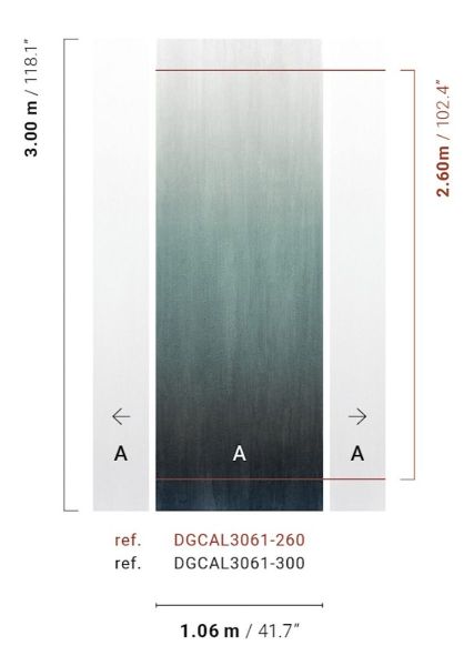 Cinera teal DGCAL3061-260