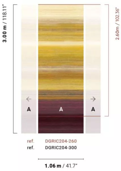 Chanderi Honey DGRIC204 - 260