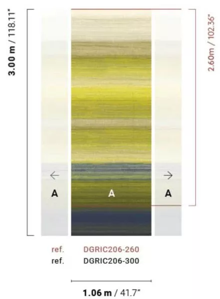 Chanderi Lime DGRIC206 - 260