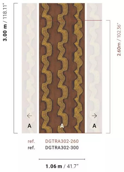 Shodo Russet DGTRA302-260