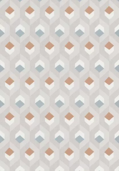 HEXACUBE TAUPE / BLEU / TERRACOT HELS82051120