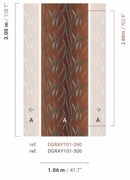 Unda Auburn DGRAY101-300