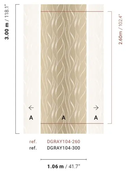 Unda Sand DGRAY104-260