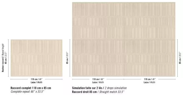 Boudoir suédine RM1105 03 Fleur de lait