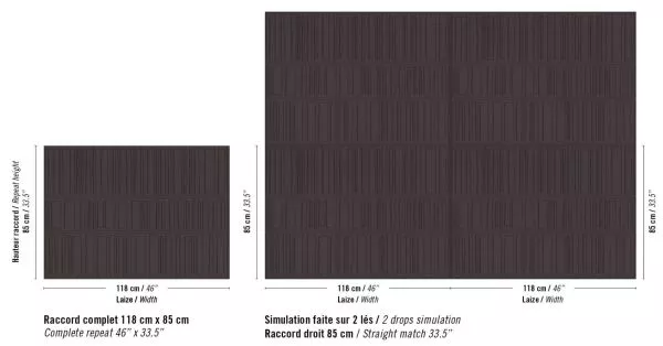 Boudoir suédine RM1105 75 Silence nocturne