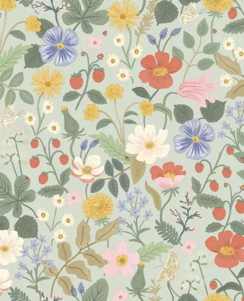 Strawberry Fields RP7356 Green