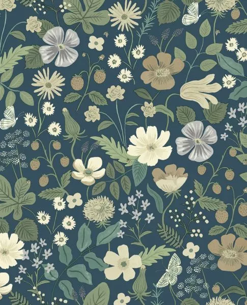 Strawberry Fields RP7359 Blue/Green