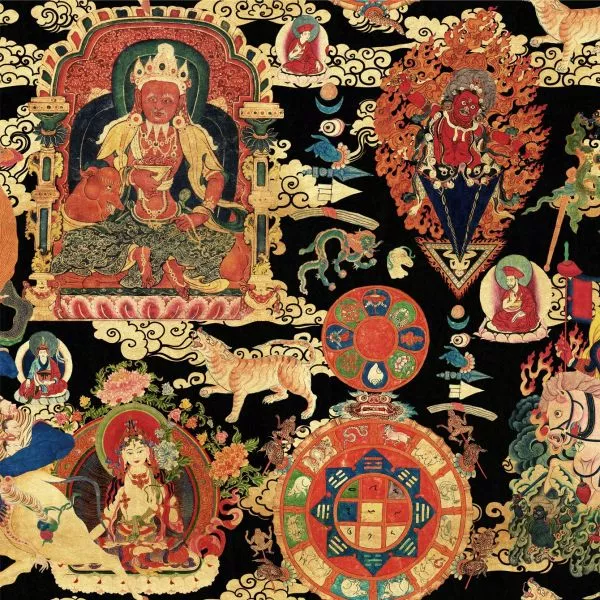 TIBETAN TAPESTRY Metallic Edition WP20450