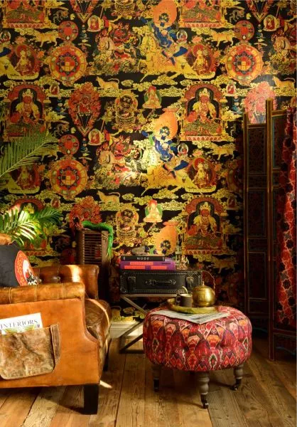 TIBETAN TAPESTRY Metallic Edition WP20450