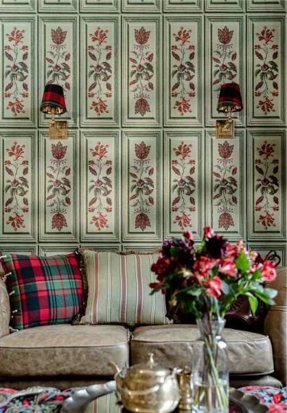 TYROLEAN PANEL Alpen Green WP20699