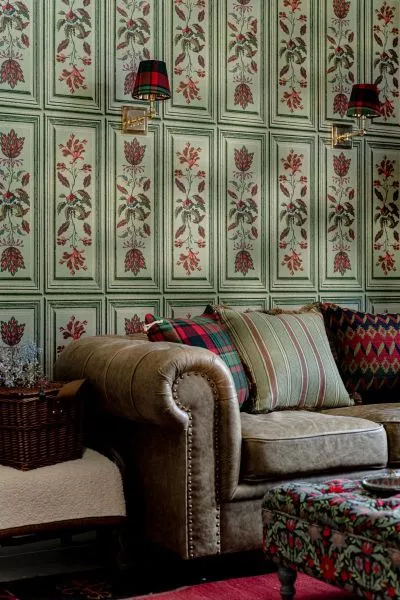 TYROLEAN PANEL Alpen Green WP20699