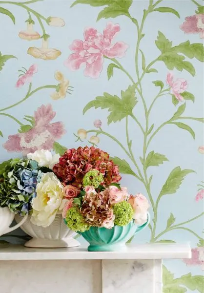 China Rose - Blue Lustre